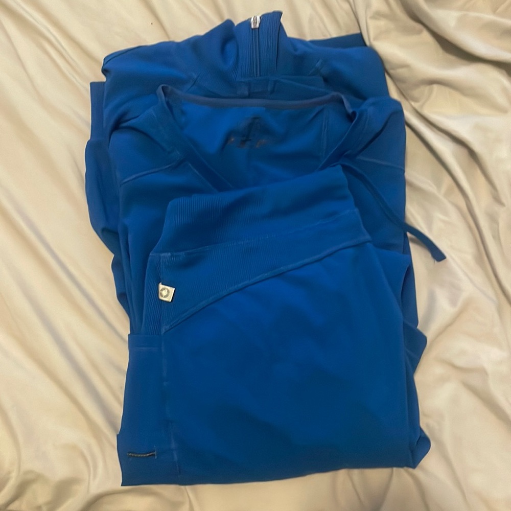 Cherokee Infinity Royal Blue Scrubs Women